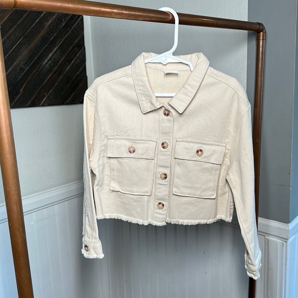 Ivory Kids Jacket Size 5 T